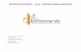 Informatie- en afsprakenplan - Gbz De Bosrank