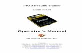 i-PAD NF1200 Trainer - Operator's Manual