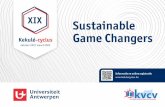 XIX Sustainable Game Changers