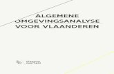 Algemene omgevingsanalyse voor Vlaanderen 2014