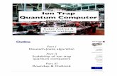 Ion Trap Quantum Computer - ETH Z