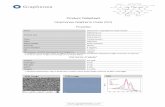 Product Datasheet Graphenea Graphene Oxide (GO)