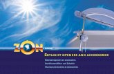 Skylight openers and accessories - Dazon Spindels