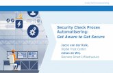 Security Check Proces Automatisering