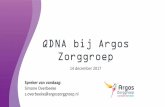 QDNA bij Argos Zorggroep - Zorgmarketingplatform