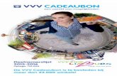 2015-2016 De VVV Cadeaubon is te besteden bij