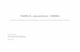 MBA-monitor 2006