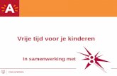 Vrije tijd voor je kinderen - Kenniscentrum Vlaamse Steden