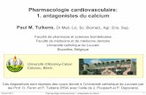 Pharmacologie cardiovasculaire: 1. antagonistes du calcium