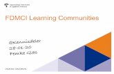 FDMCI Learning Communities