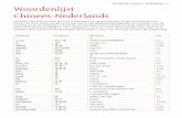 Woordenlijst Chinees-Nederlands - Chinees in tien verdiepingen