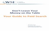Your Guide to Paid Search - WSI WebSpecialist