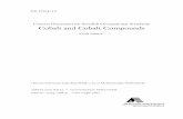 Criteria Document for Swedish Occupational Standards. Cobalt and Cobalt Compounds