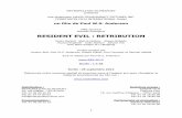 RESIDENT EVIL RETRIBUTION Textes DP - Unifrance