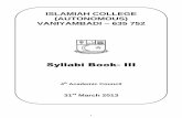 Syllabi Book- III