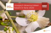 Liturgisch bloemschikken Advent & Kerst 2020