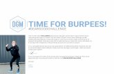 TIME FOR BURPEES! - DEAR GOOD MORNING