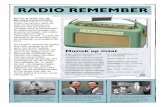 radio remember nieuwsbrief - WordPress.com