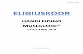 HANDLEIDING MUSESCORE® - ELIGIUSKOOR