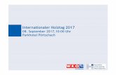 Internationaler Holztag 2017 - WKO.at