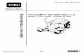 TimeCutter ZS3200zitmaaier - Toro
