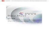 Novatek NT7606 Controller Datasheet - Crystalfontz