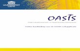 Online handleiding voor de OASIS-webapplicatie voor lesgevers