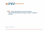 IH Elektronische Handtekening met UZI- pas