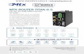 MTX-Router-Titan II-S datasheet