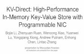 KV-Direct: High-Performance In-Memory Key-Value Store with ...