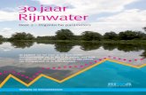 3o jaar Rijnwater - RIWA Rijn