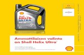 Ammattilaisen valinta on Shell Helix Ultra