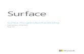 Surface Pro-gebruikershandleiding