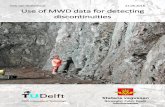 Dirk van Oosterhout 21.06.2016 Use of MWD data for ... - Unit