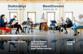 Beethoven: Septet | Dohnányi: Serenade