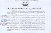 Resolución Jefatural N° 00 CC -2013-INIA