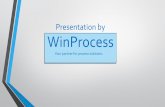 Presentation by WinProcess