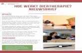 Hoe werkt diertherapie? Nieuwsbrief - rug.nl