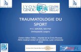TRAUMATOLOGIE DU SPORT - Hospices Civils de Lyon