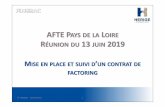 AFTE PAYS DE LA LOIRE RÉUNION DU 13 JUIN 2019