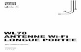 WL70 ANTENNE Wi-Fi LONGUE PORTEE - Digital Yacht