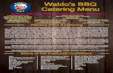 Waldo s BBQ Catering Menu