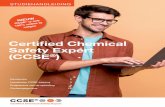 Certified Chemical Safety Expert (CCSE