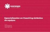 Especializacion en Coaching sistémico de equipos