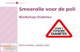 Workshop Diabetes - Internisten