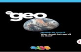 Ontdek de wereld Waar draait het om bij De Geo?