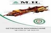 GETROKKEN ROOIMACHINE - Mechanisatie Haarlemmermeer