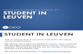 Student in Leuven