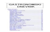Gastronomski Dnevnik Od Vokija K. - 700 Recepata