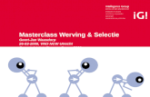 Masterclass Werving en Selectie voor VNO-NCW Utrecht